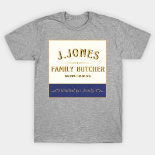 Jones Butcher Dad's Army Private Jones Mainwaring Pike T-Shirt
